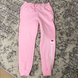 Pink Champion Sweatpants/Joggers